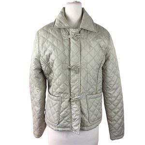 Momentum Outfitters Lightweight Tan Zip/Toggle Jacket, Medium